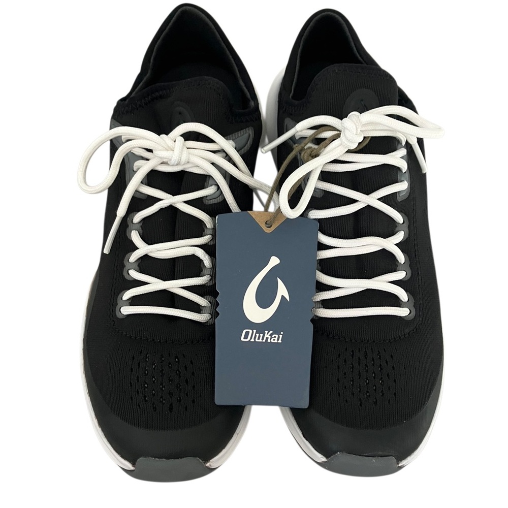 Olukai Women's Kaholo Athletic Shoes Black NWT Size 9.5 $130 - Picture 7 of 12